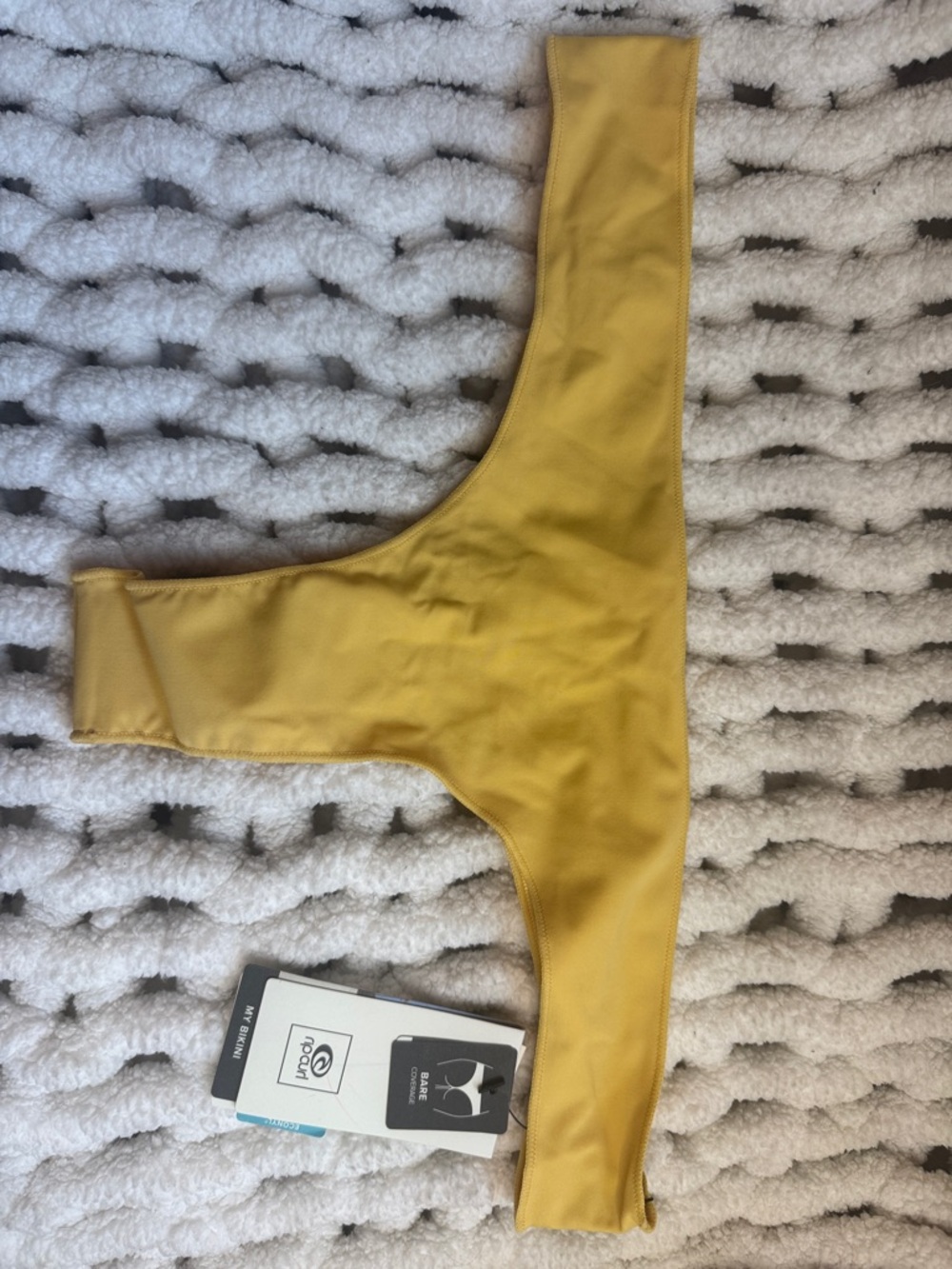 Rip Curl Eco Bare Gold Bikini Bottom NWT